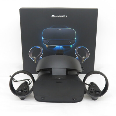 #ad Oculus Rift S Meta PC Virtual Reality Headset Working Tested $156.27