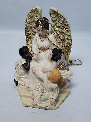 #ad Vintage Angel Of Peace Christmas Ornament $4.00
