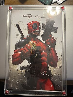 #ad Deadpool Comic Nerdy 30 Number One. 99 Tacos Variant Signed By Clayton Crain. $230.00