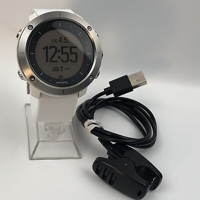 #ad White Suunto Men#x27;s Watch Traverse SS021842000 GPS OW151; see video; priority s h $98.97