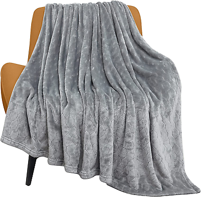 #ad Fleece Blanket Super Soft Cozy Throw Blanket 50quot; X 60quot; Lightweight Fuzzy Comfy $17.32