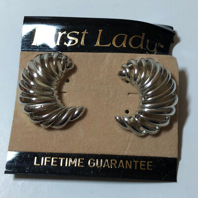 #ad First lady earrings $3.95