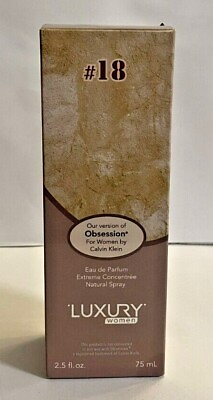 #ad #ad New In Package Version Of Obsession For Women Luxury Fragrances Parfum 2.5 OZ. $15.00