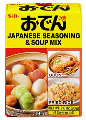 #ad Samp;B Japanese Hot Pot Oden Seasoning amp; Soup Mix 2.8 Oz 80g Made in Japan $9.95