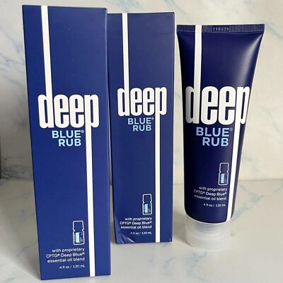 #ad #ad 2x DoTerra Deep Blue Rub Topical Cream New Sealed 4oz US Free Shipping exp 2025 $23.99