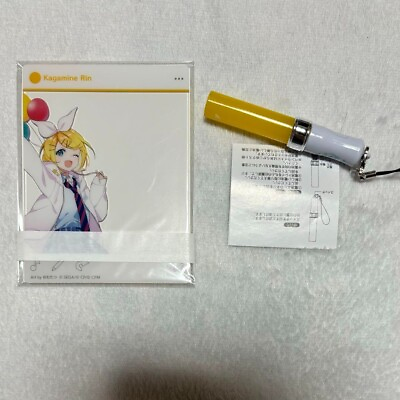 #ad Kagamine Rin Len Mini Penlight Proseca Kamiyama High School Acrylic Card $99.99