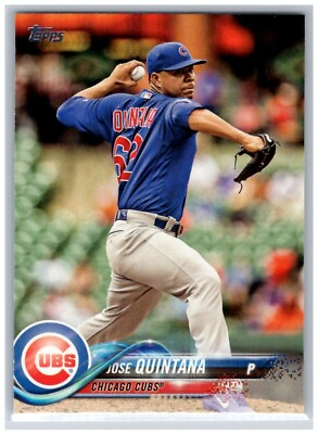 #ad #175 Jose Quintana Chicago Cubs 2018 Topps Base $1.09