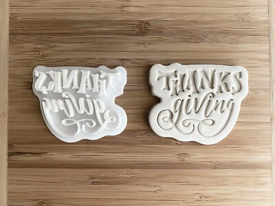 #ad ThanksGiving Cookie Cutter and Stamp Set $6.00