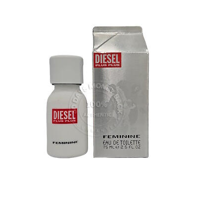 #ad Diesel Plus Plus Feminine 2.5 oz 75 ml EDT Women#x27;s Spray $15.35