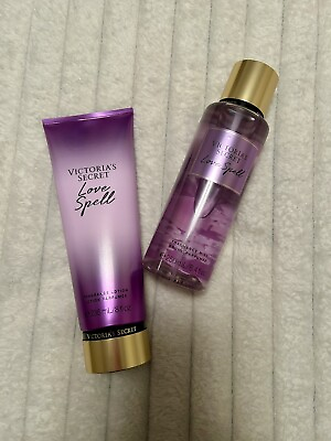 #ad Victoria#x27;s Secret Love Spell Body Lotion amp; Mist Full Size Set Brand New $26.00