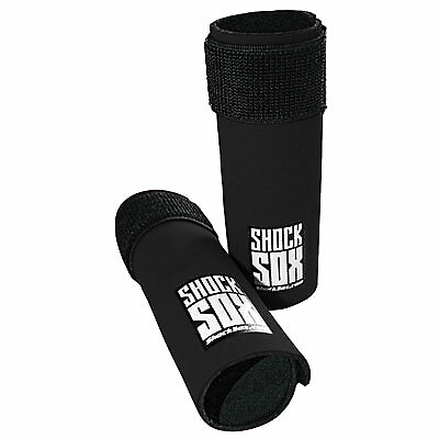 #ad Shock Sox Fork Seal Guards 37 50mm Fork Tube 6quot; Black $28.55