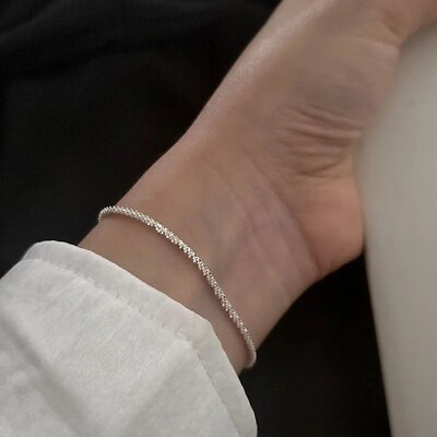 #ad Silver Bracelet For Women Knot Bracelet Design $19.00