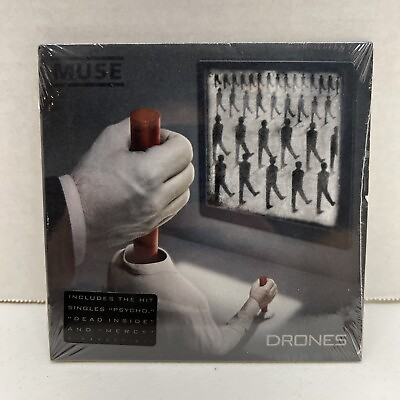 #ad MUSE : DRONES CD 2015 Warner Bros. NEW FACTORY SEALED w Sticker $9.95