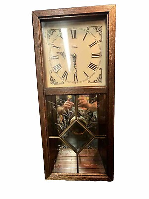 #ad Old Vintage Quartz vanguard clock $45.99