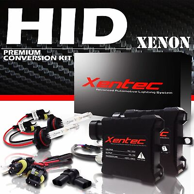 #ad #ad 9006 9005 HID XENON KIT Headlight Bulbs Conversion Ballasts H11 H4 White 6000k $16.99