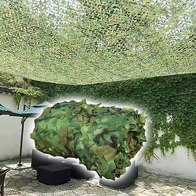 #ad #ad Military Camo Netting Camouflage Sunshade Mesh Net for Hunting Blind Party Decor $5.50