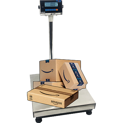 #ad 16quot; x 20quot; Bench Scale with Stainless Steel Indicator amp; Platter 800 lbs x .05 lb $299.00