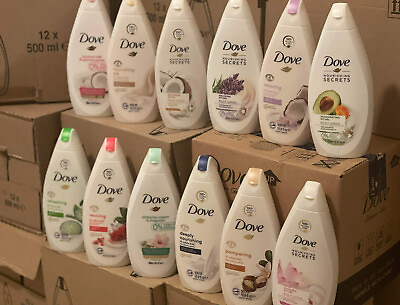#ad #ad DOVE Body Wash Pick And Choose Your Scents 16.9oz 500ML ea. 6 Pieces $42.50