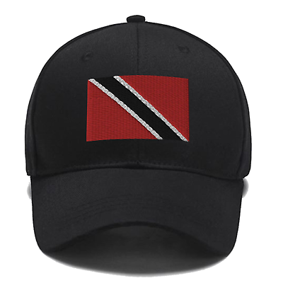 #ad Trinidad and Tobago Flag Embroidered Hats Trinidad Flag Baseball Cap Gift Hats $20.99