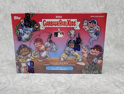 #ad 2023 Topps Garbage Pail Kids x MLB Series 3 Sealed Box SOLD OUT In HAND $249.99