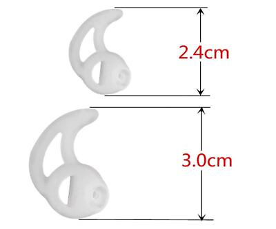 #ad Silicone Fin Ear Mold for Two Way Radio Earpiece Replacement Earmold Earbud Tips $10.14