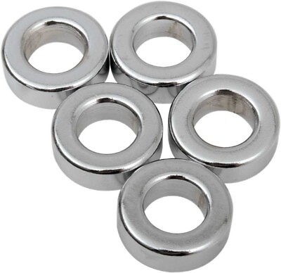 #ad Drag Specialties Chrome Steel Spacers 3 8in. x 1 4in. MPB514 $24.00