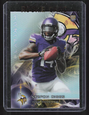 #ad 2015 Topps Platinum #141 Stefon Diggs RC Rookie $4.95