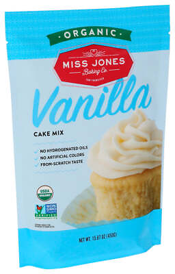 #ad Miss Jones Baking Co Organic Cake Mix Vanilla 15.87 Oz $15.53