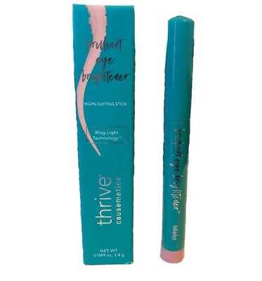 #ad Thrive Cosmetics Brilliant Eye Brightener Soft Pink Simmer Mieko New in Box $20.27