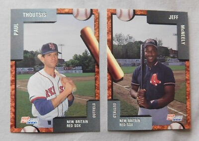 #ad 1992 Fleer ProCards New Britain Red Sox Baseball Card Pick one $1.00