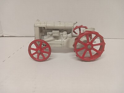#ad Vintage Ertl 1 16 Red amp; Gray FORDSON Cast Iron Farm Tractor $8.00