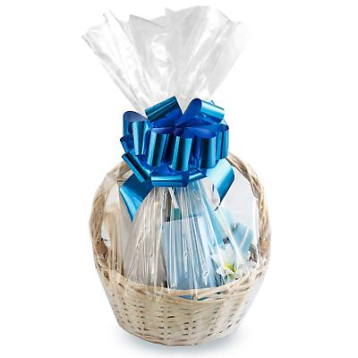 #ad #ad Clear Cellophane Gift Bags for Small Baskets and Gifts 20 Bags $14.99