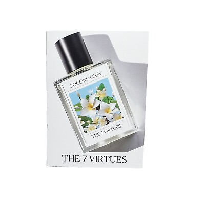 #ad #ad 7 Virtues COCONUT SUN Eau de Parfum Perfume Sample Vial Spray 1.7mL $11.45