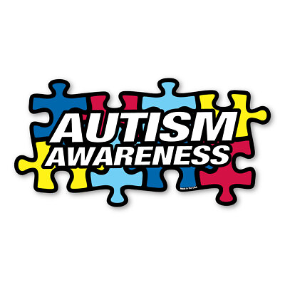 #ad Autism Awareness Puzzle Piece Magnet $4.04