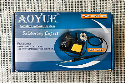 #ad Aoyue 469 Complete Soldering System 60W PTC Heating Element Removable Tip Expert $25.99