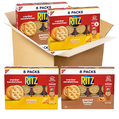 #ad Peanut Butter Sandwich Cracker Snacks and Cheese Sandwich Crackers Snack Cracke $26.88
