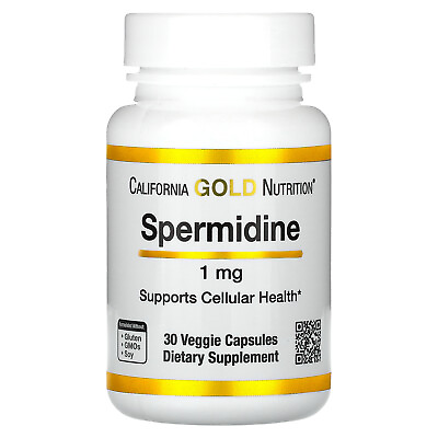 #ad Spermidine Rice Germ Extract 1 mg 30 Veggie Capsules $11.65