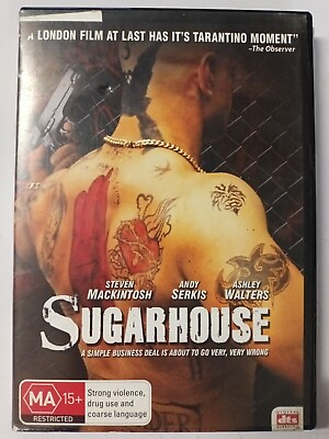#ad Sugarhouse DVD 2009 SEALED R4 Andy Serkis Ashley Walters FREE POST ar35 AU $8.21