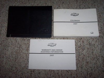 #ad 2007 Chevy Colorado Pickup Truck Owner Owner#x27;s Manual User Guide Set LS LT Work $125.30