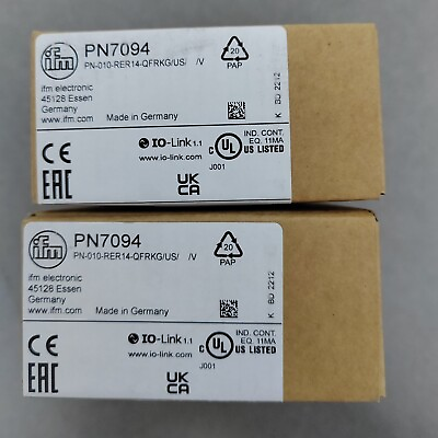 #ad IFM New stock PN7094 Pressure sensor $250.00