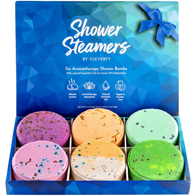 #ad Shower Steamers Aromatherapy. Valentines Gift Sets for Women and Men. Blue Gift $24.98