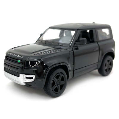 #ad 2021 Land Rover Defender 90 1:36 Scale Diecast Model Black by Kinsmart $9.90