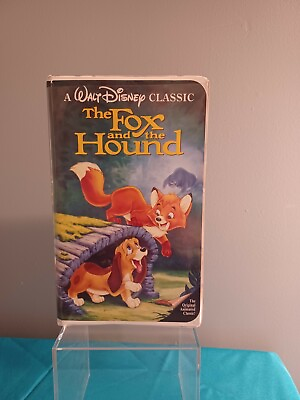 #ad 💎RARE Black Diamond Classic Walt Disney#x27;s The Fox And The Hound VHS Tape 💎 $73.60
