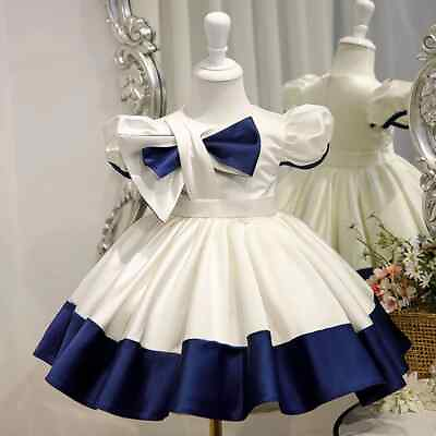 #ad Flower Girl Dresses Children Vintage Birthday Party Perform Ball Gown $72.29