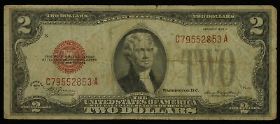 #ad 1928 $2 United States Note  TQP0032 JU $11.99