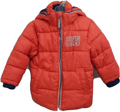 #ad Winter Jacket Boys Hamp;M Size 4 5y Used $15.00