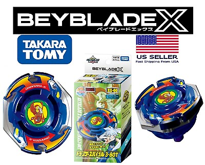 #ad Takara Tomy Beyblade X BX 00 Booster DRANZER SPIRAL 3 80 US seller In Stock $19.99
