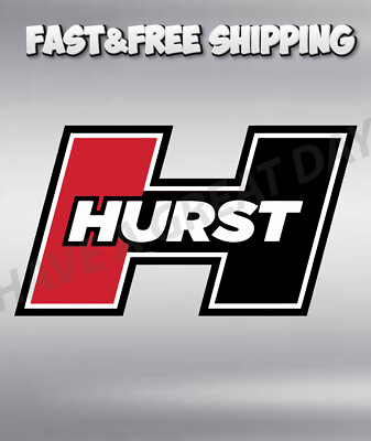 #ad Hurst Shifters Logo Sticker Vinyl Decal 10 Sizes with TRACKING $59.99