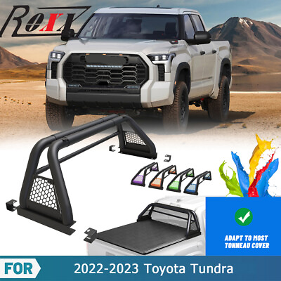 #ad Adjustable Pickup Roll Sport Bar Chase Rack Bed Bar For 2022 2023 Toyota Tundra $223.99