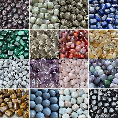 Wholesale Lots Tumbled Stone0.75 1.25quot; Crystal Healing StonesChoose Stone Type $7.85